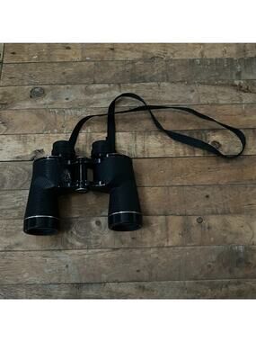 Vintage Leupold Binoculars Porro-l.F. 10x40 Wide Angle Field 6.6 Gold Rings
